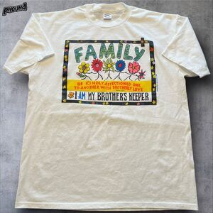 Christian Tee Vtg XL Jerzees I am my Brothers Keeper T-SHIRT